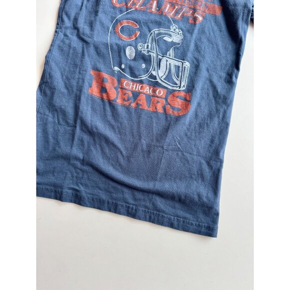 JUNK FOOD Chicago Bears Super Bowl 1985 Short Sleeve Crew Neck T-Shirt, Size L - Picture 4 of 7